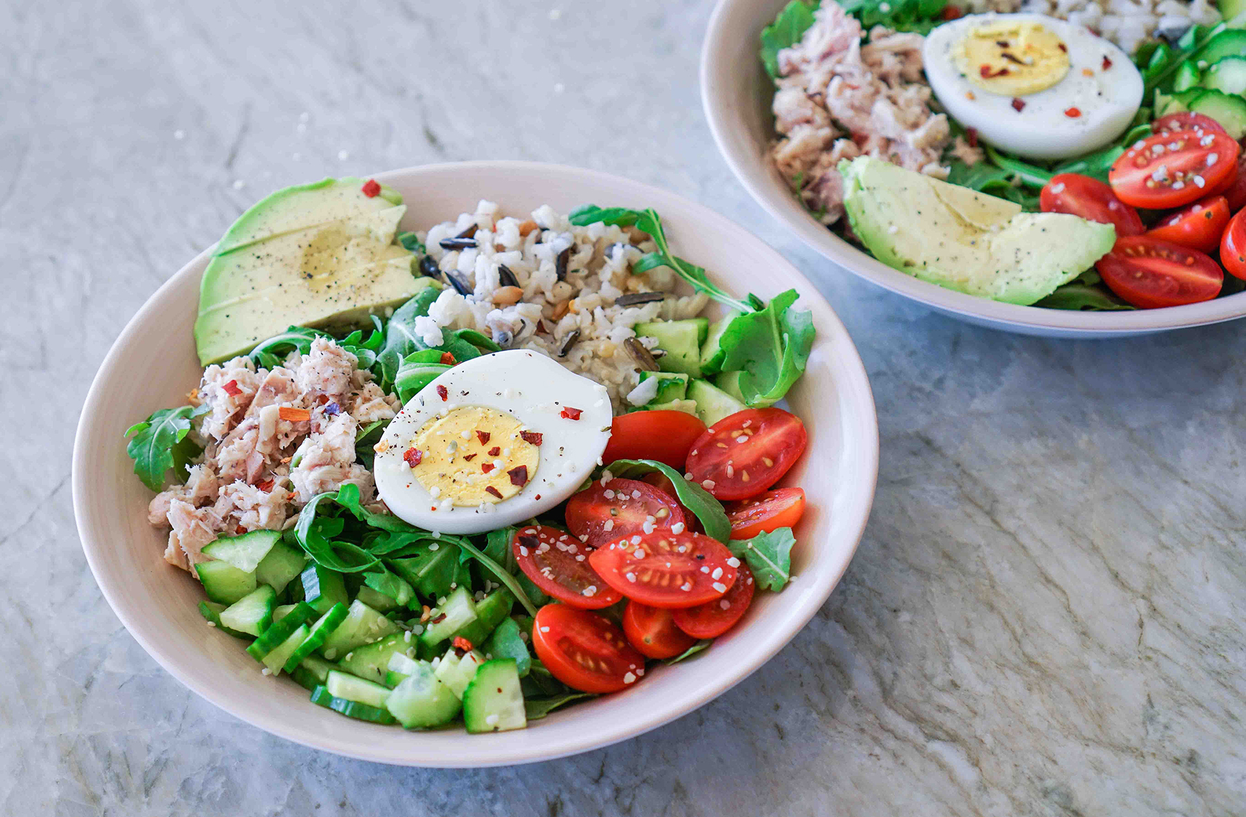 Tuna, Avocado and Brown Rice