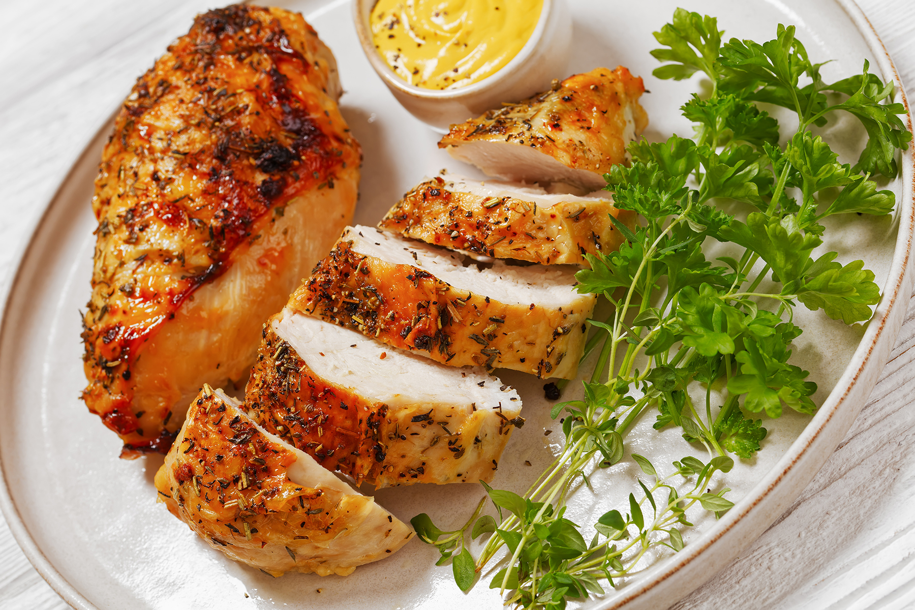 The Juciest Baked Chicken Breast